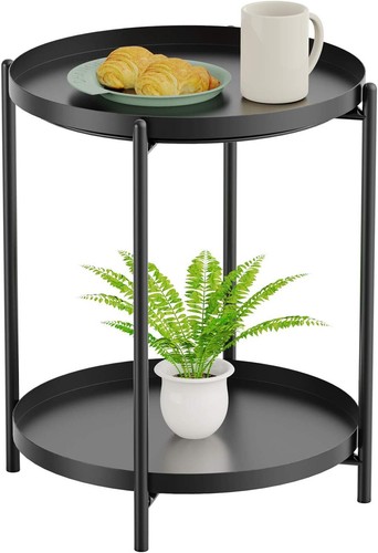 Side table end metal - table,